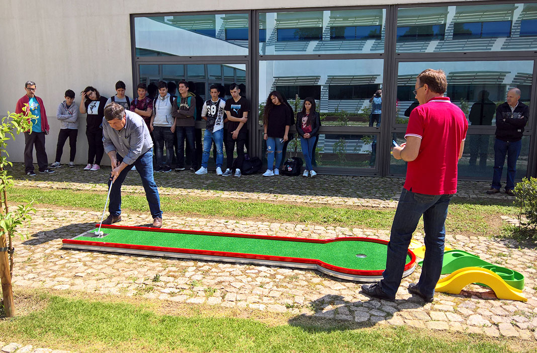 Minigolfe Escola Secundaria Gondomar