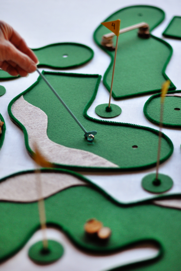 Minigolfe-DIY