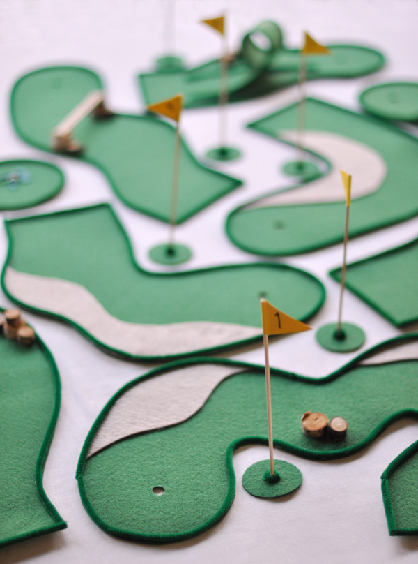 Minigolfe-DIY